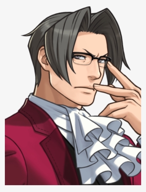 Miles Edgeworth Portrait - Miles Edgeworth Ace Attorney 6 #554611