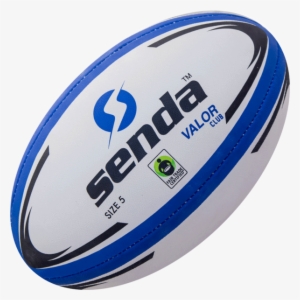 Senda Valor Club Rugby Ball, Fair Trade Certified, #554987