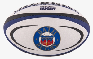 Gilbert Rugby Replica Bath Size 5 Panel - Gilbert Bath Rugby Supporter Rugby Ball #555364