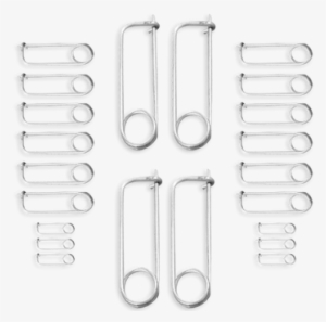 Moto-d Spring Clip Racing Safety Pins Assorted - Safety Pin #555872