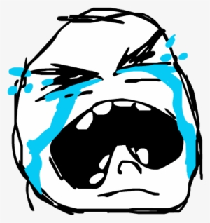 Crying Meme Face Png #555931