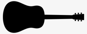 Classical At Getdrawings Com - Guitar Silhouette Clip Art #556037