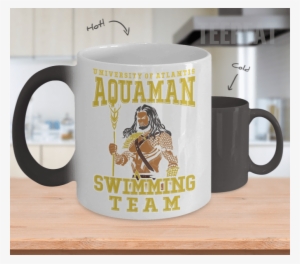 Gearbubble Coffee Mug Color Changing Mug / White Aquaman #556263