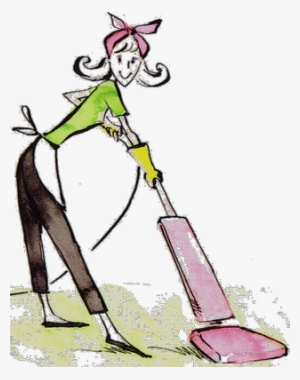 Cute Cleaning Lady - Free Cleaning Lady Clipart #556290