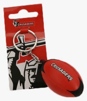 Crusaders Rugby Ball Keyring - Crusaders Rugby #556702