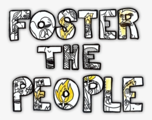 Foster The People Logo - Foster The People Music Band Keyring #556791