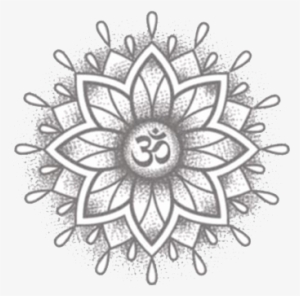 Mandala Tattoos Free Download Png - Geometric Om Tattoo #556794