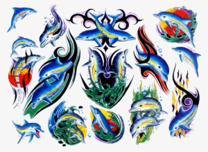 Dolphin Tattoo For Ankle Photo - Draw Dolphin Tattoo Png #556879