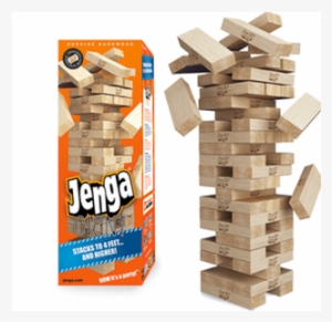 Jenga Giant Genuine Hardwood Game #556882
