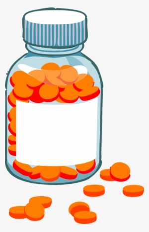 Water Bottle Clip Art - Drug Clipart #557213