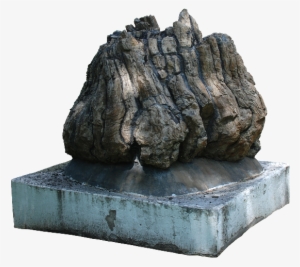 Petrified Rock Tree Trunk Png - Rock #557797