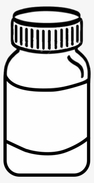 We Carry A Complete Line Of Vitamins, Herbal Supplements, - Vitamin Bottle Clipart Black And White #557911