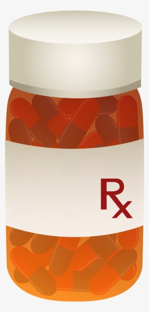 Pills Clipart Rx Bottle - Clip Art #557913