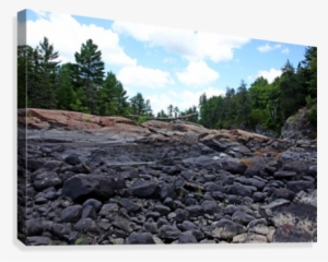 On The Rocks Canvas Print - Outcrop #558049