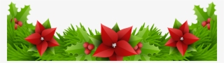 Christmas Border Decoration Transparent Png - Christmas Border Png Clipart #558139