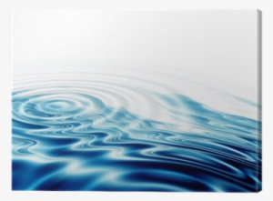 Crystal Clear Water Ripples Canvas Print - Richard Haberman Partial Differential Equations #558802