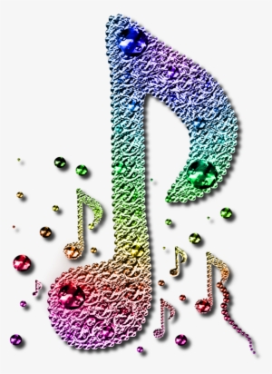 More Like Gold Chinese Love Beaded Necklace Png By - Colourful Musical Notes Single #558920