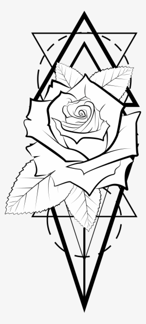 Geometric Rose Tattoo, - Project #559441 Geometric Rose Tattoo, - Project #559441