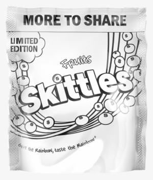 White Skittles Packaging - Limited Edition White Skittles #559785