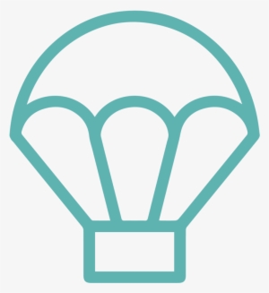 What A Great Day Of Serving People Who Want A Better - Outline Of Parachute #559883