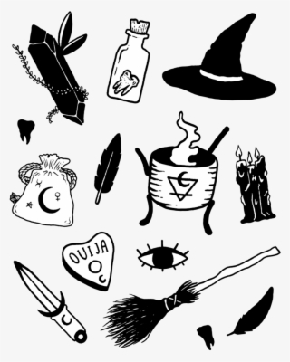 Graphic Library Download Art Of Witchcraft Tee - Art Witch Craft #5500849