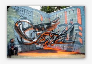 Antalya'dayım 3d Art, Street Mural, Amazing Street - Anamorphic Graffiti #5500856