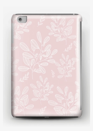 Pink Leaves Case Ipad Mini - Iphone #5501869