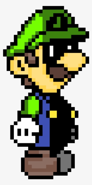 8 Bit Mario And Luigi Sprites On Scratch - Pixel Art Mario - Free ...