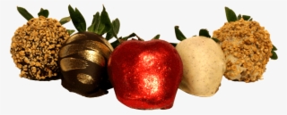 Dolce Berries Come In A 12 Piece Assortment - Color Chocolate Strawberries Png #5504439