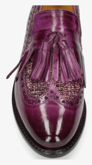 Loafers Selina 3 Eggplant Tex Pixel Fuxia - Slip-on Shoe #5505762