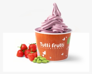 Soy Strawberry // Soya Aux Fraises - Tutti Frutti Yogurt Png #5505763