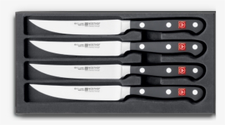 Steak Knife Set - Wüsthof Classic Steak Knife Set 4-piece, 9731 #5505764