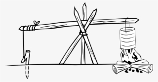 Drawn Campire Campfire Cooking - Campfire #5506429 Drawn Campire Campfire Cooking - Campfire #5506429