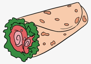 How To Draw Burrito - Draw A Burrito Easy #5506734