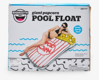 Giant Popcorn Pool Float - Big+mouth Giant Popcorn Pool Float #5506869