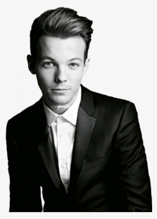 Louis One Direction Black And White #5507912