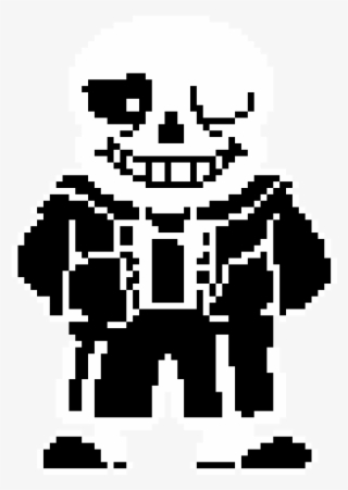 Sans Battle Sprite - Undertale Tshirt White Color Drawstring Bag - White/one #5508508