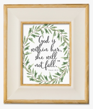 Psalm 46 - 5 - Wreath - Wreath #5509156