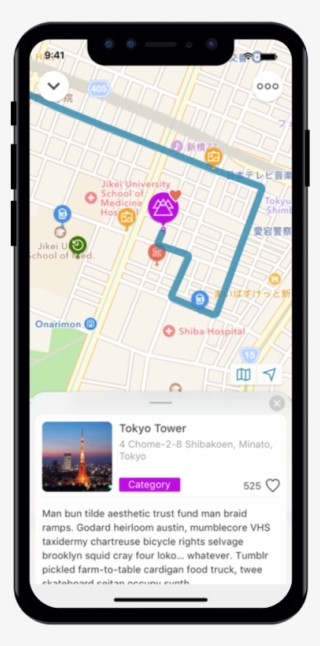 App-map - Mobile App #5509855