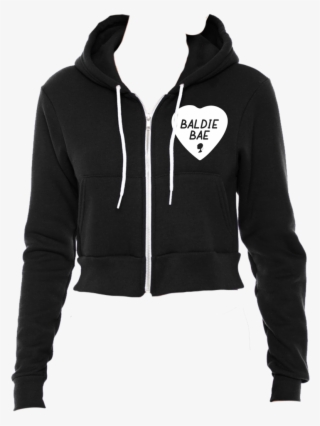 Baldie Bae Cropped Zip Up #5510262
