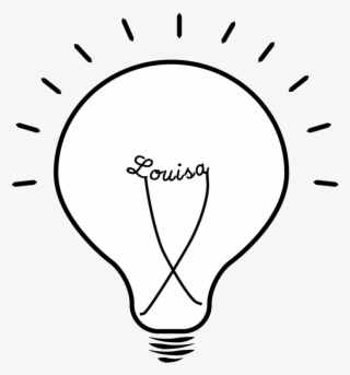 Lightbulb - Line Art #5510908