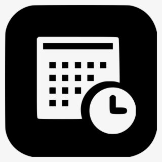 Png File Svg - Time Schedule Icon #5511121