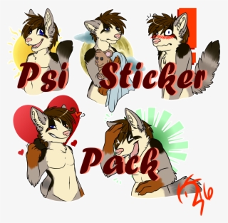 Sticker Pack - Psi - Cartoon #5511465