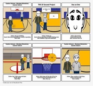 Basketball One On One - Cartoon #5511846