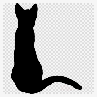 Cat Silhouette Back Clipart Kitten Bengal Cat Clip #5512293