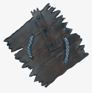 Wooden Larp Ork Shield - Armor Venue - Wooden Larp Ork Foam Shield - Fantasy #5512972