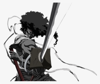 Afro From Afro Samurai - Afro Samurai Anime Action #5513530