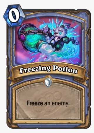 Freezing Potion Card - Hearthstone Destroy Opponent's Deck #5513976