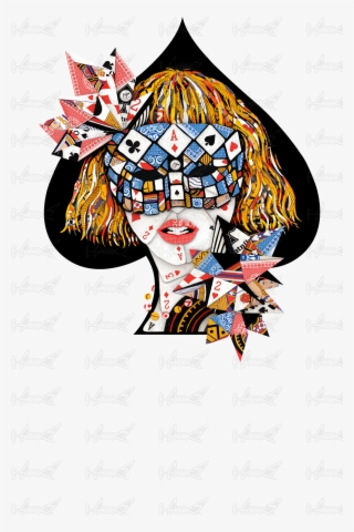 #poker #face - Poker Face Canvas Print - Small By Enkel Dika #5514087