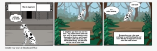 Why Dose Dogs Bark - Cartoon #5514516